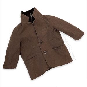 •Kenneth Cole• Brown Corduroy Baby Boy Blazer